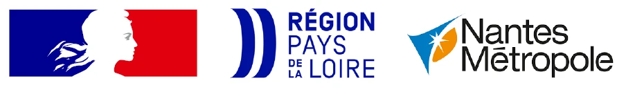 logos financeurs etat, region pdll, nantes metropoles